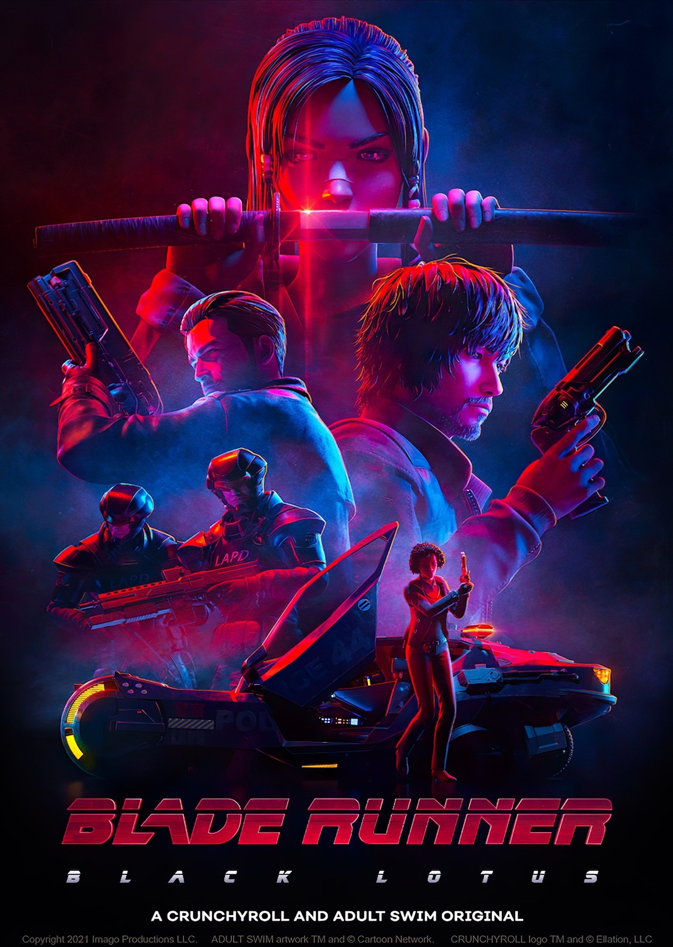 Бегущий по лезвию Черный Лотос 1 сезон